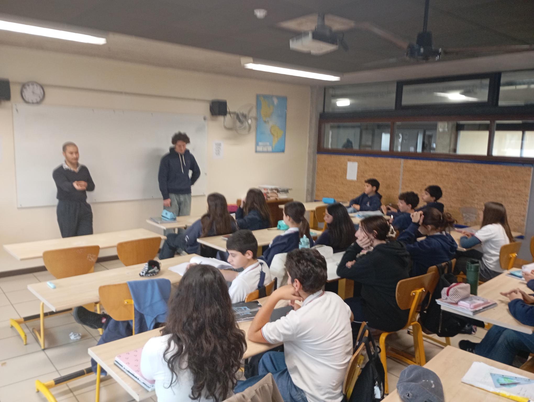 Atelier de Maths au Lycée Jules Supervielle
